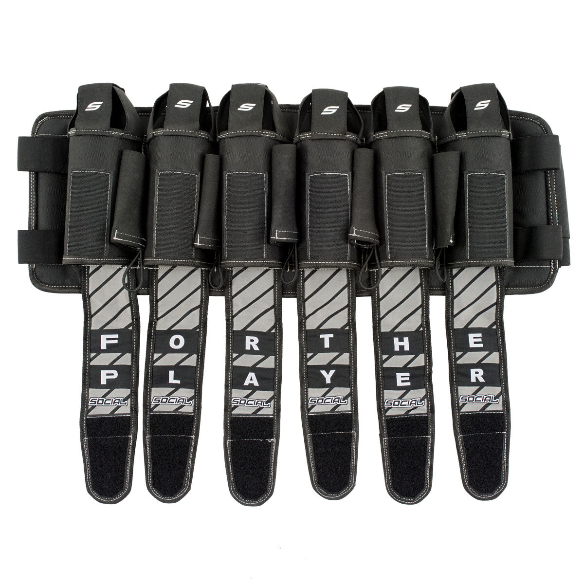Grit Pod Pack Harness, 6+9 Stealth Black | Social Paintball Harness