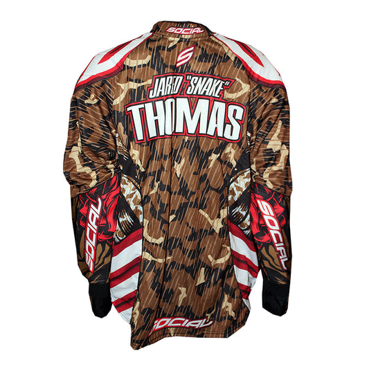 Social Paintball Flex Jersey, Social Wings Cocoa