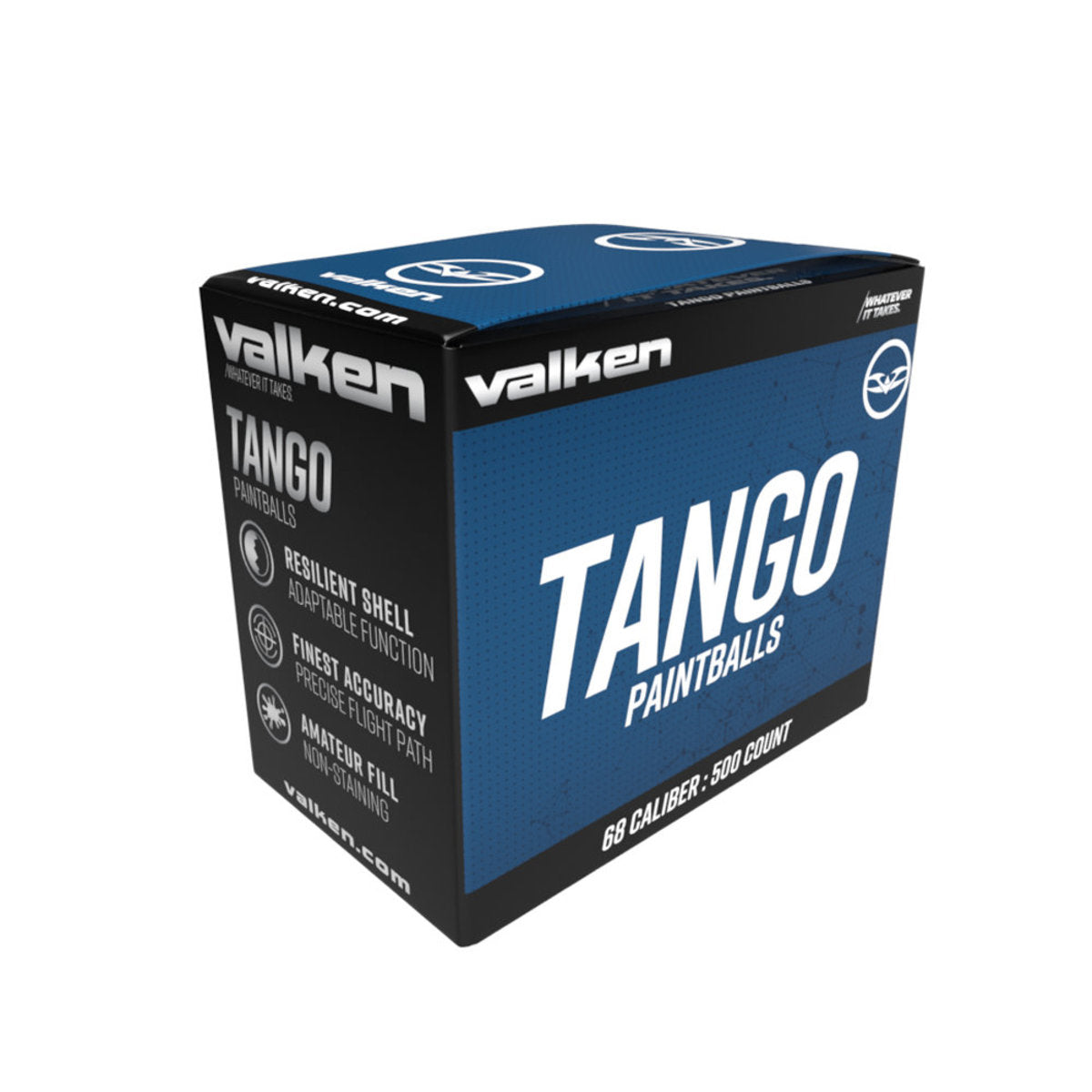 Valken Tango .68 Caliber Paintballs - 500 Count