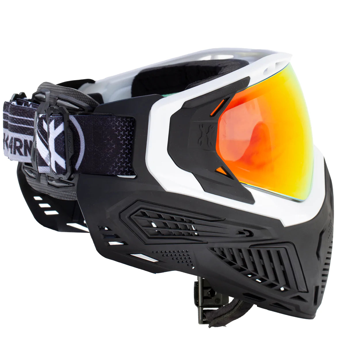 Slr Goggle - Trooper (White/Black/Black) Scorch Lens | Paintball Goggle | Mask | Hk Army