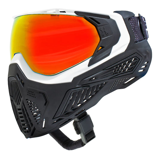 Slr Goggle - Trooper (White/Black/Black) Scorch Lens | Paintball Goggle | Mask | Hk Army