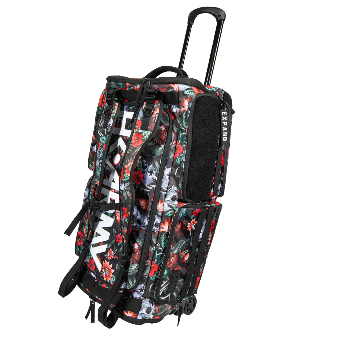 Expand 75L - Roller Gear Bag - Tropical Skull | Paintball Gear Bag | Hk Army