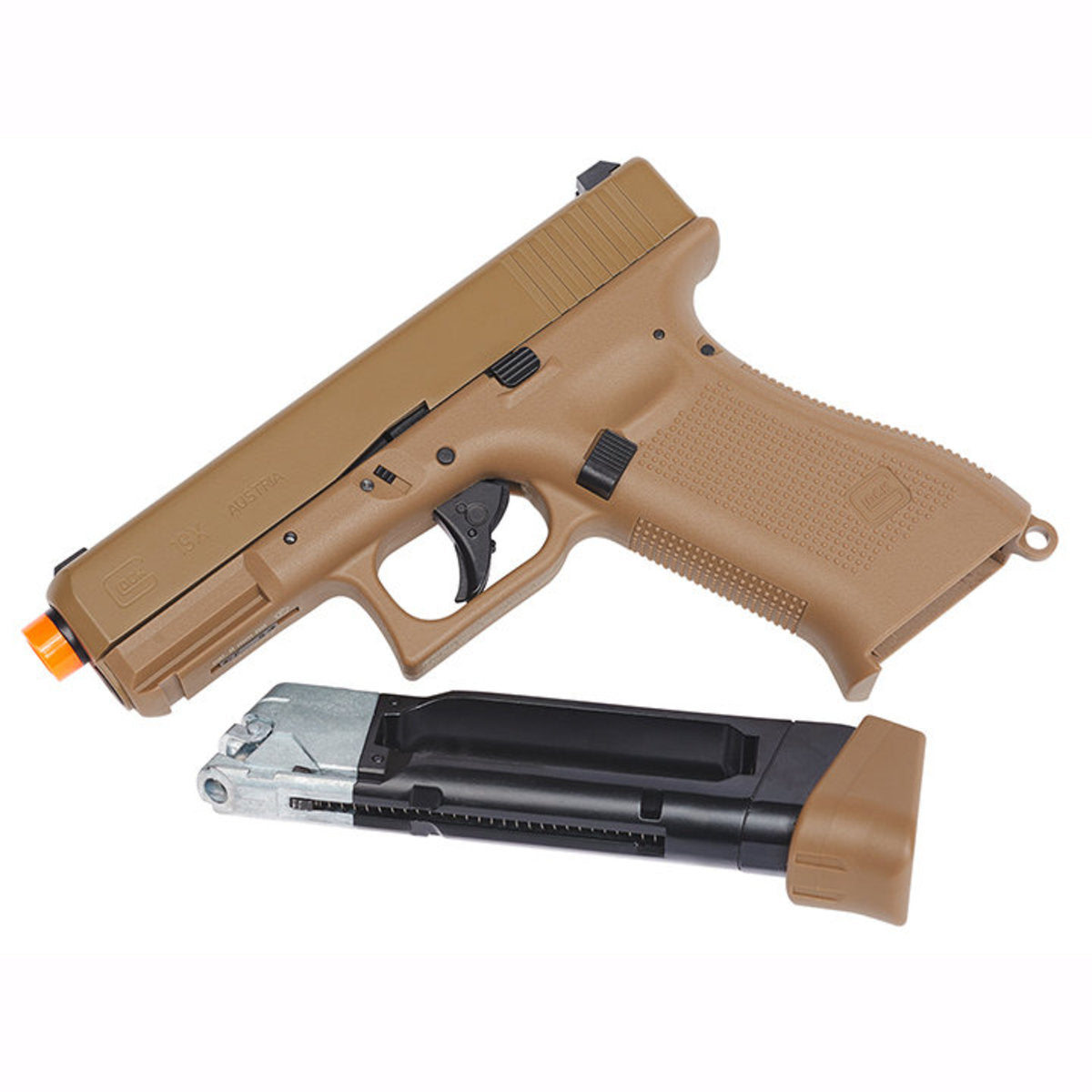 Umarex 🔫 Glock 19X CO2 GBB - Coyote Brown