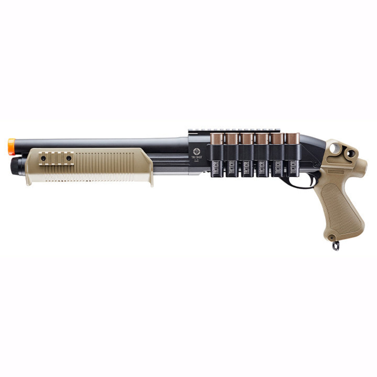 Tactical Force Tri-Shot Spring Powered Airsoft Pump Shotgun