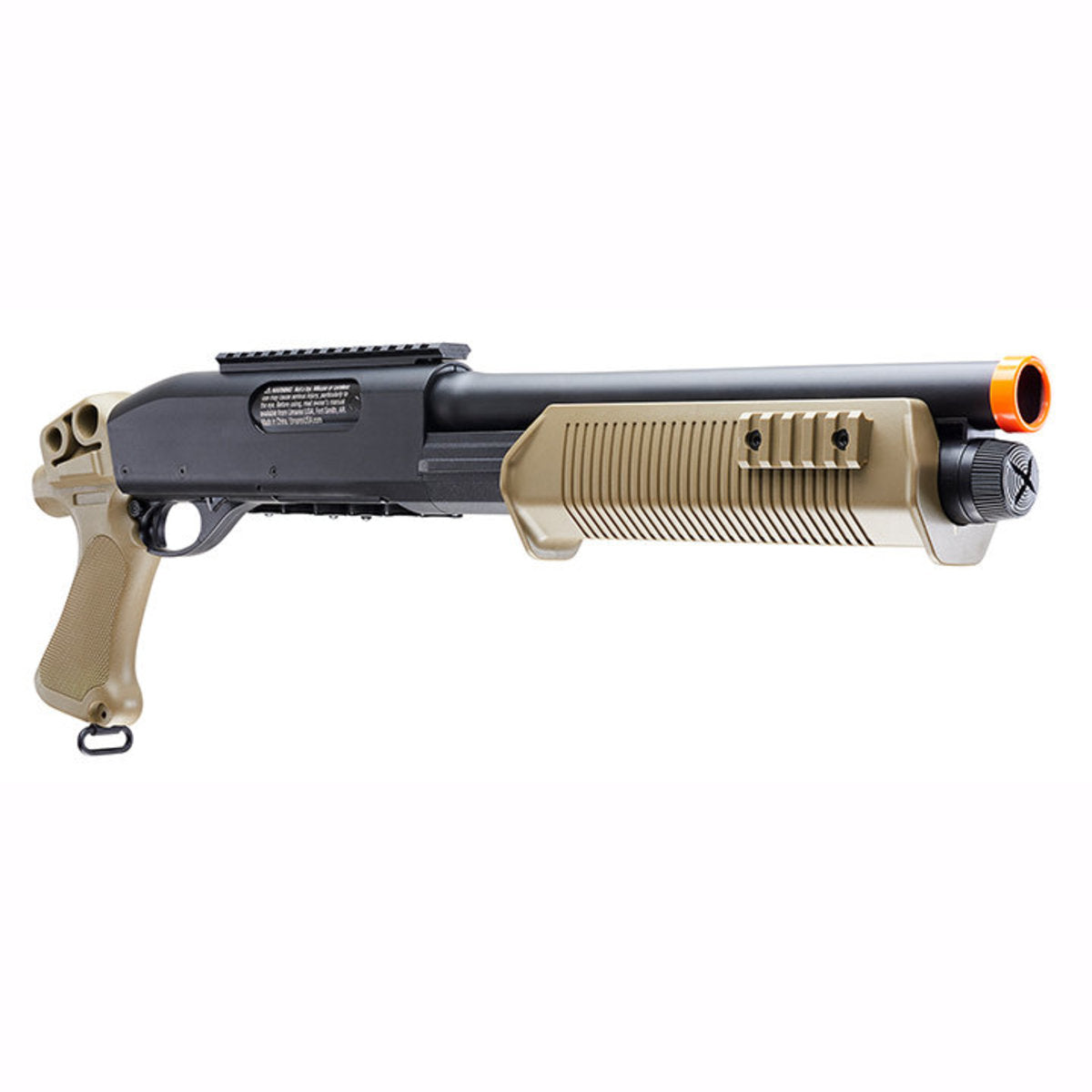 Tactical Force Tri-Shot Spring Powered Airsoft Pump Shotgun