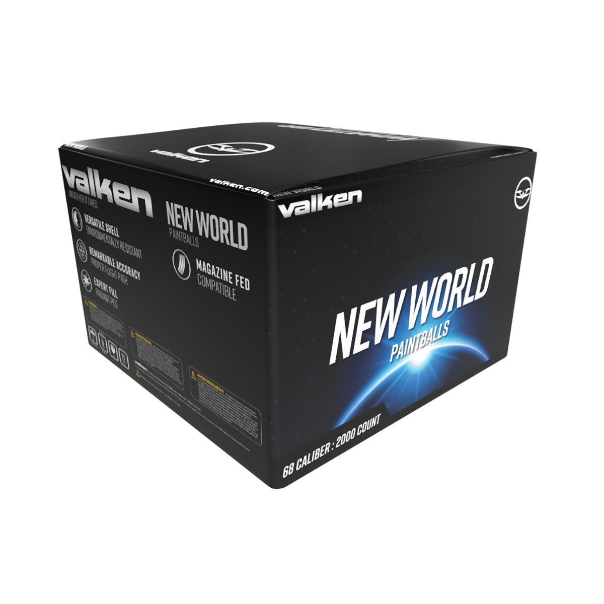 Valken Paintballs | New World 2-Tone .68 Caliber - 2000 Count