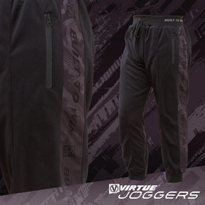 Virtue Jogger Pants - Built To Win - Graphic Black