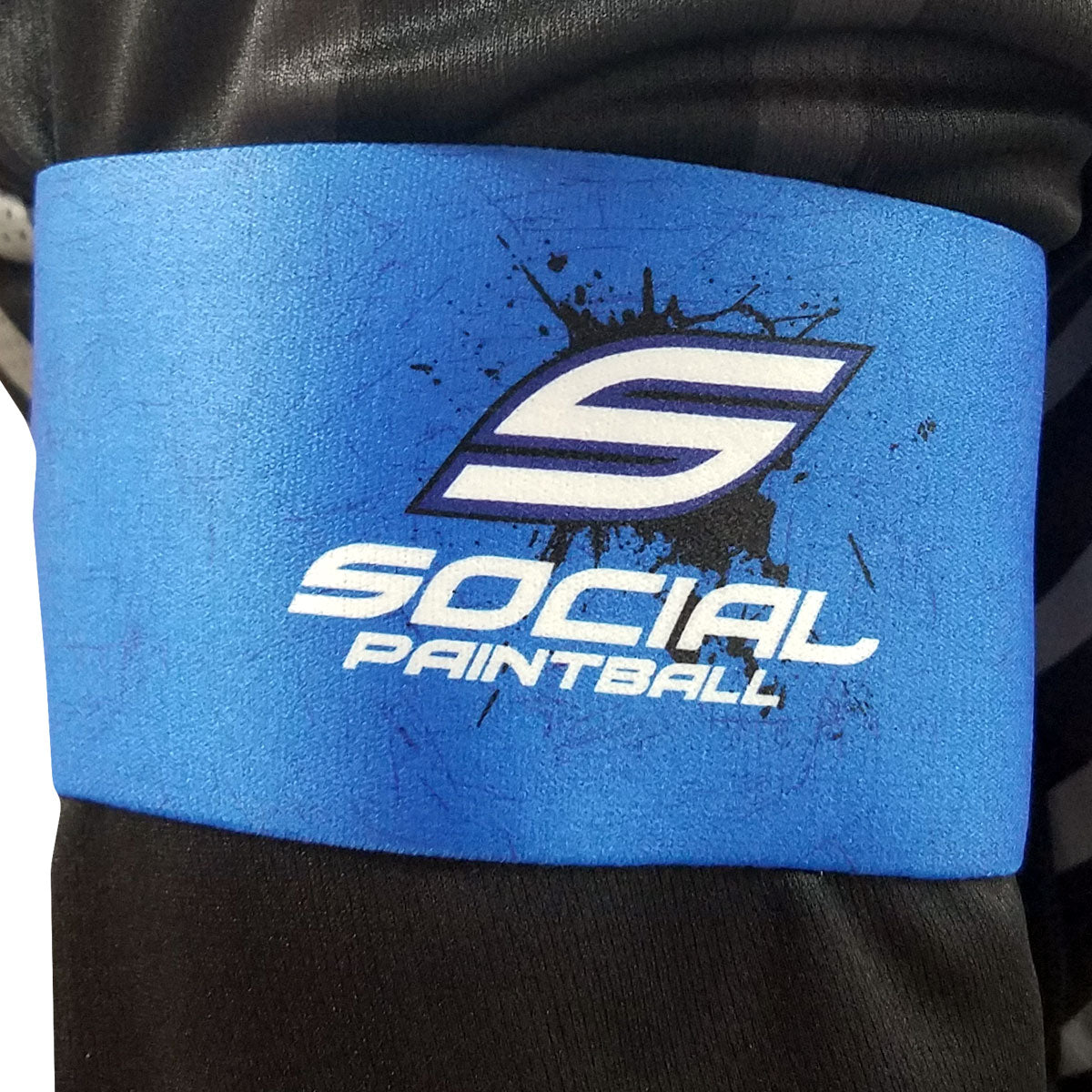 Velcro® Paintball Team Armband, Social Blue | Paintball Armband | Social Paintball