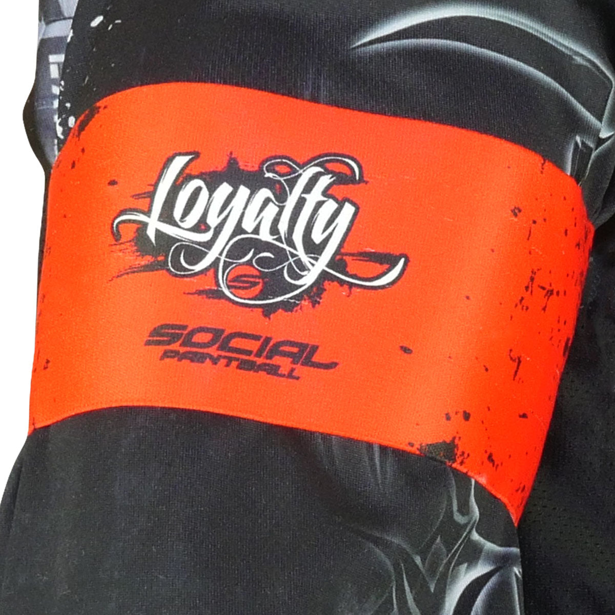 VelcroÂ® Paintball Team Armband, Loyalty Red | Paintball Armband | Social Paintball