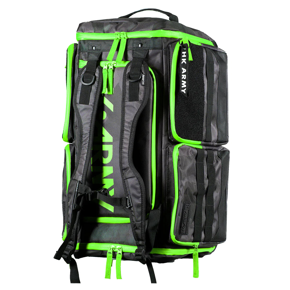 Expand 35L - Backpack - Shroud Black/Green | Paintball Gear Bag | Hk Army
