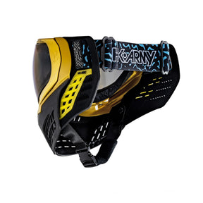 Klr Goggle Blackout Gold (Gold/Black) | Paintball Goggle | Mask | Hk Army