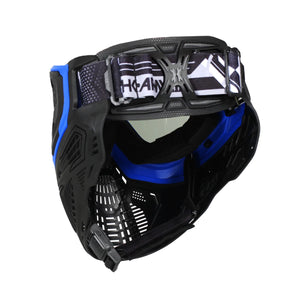 Slr Goggle - Sapphire (Blue/Black/Black) Smoke Lens | Paintball Goggle | Mask | Hk Army