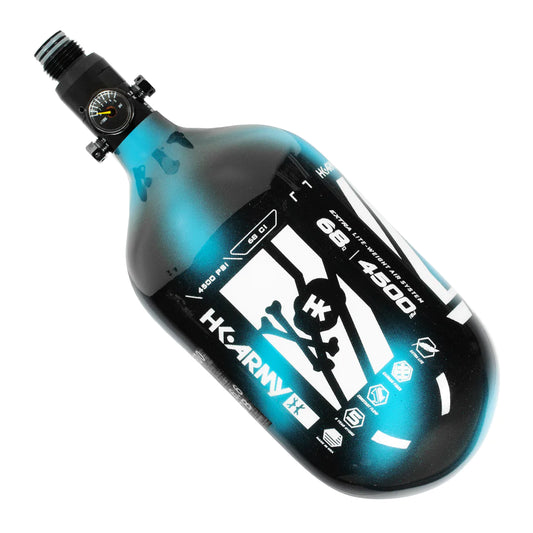 Slash - Extra Lite Carbon Fiber Tank - Standard Reg - 68Ci / 4500Psi - Stripe Arctic