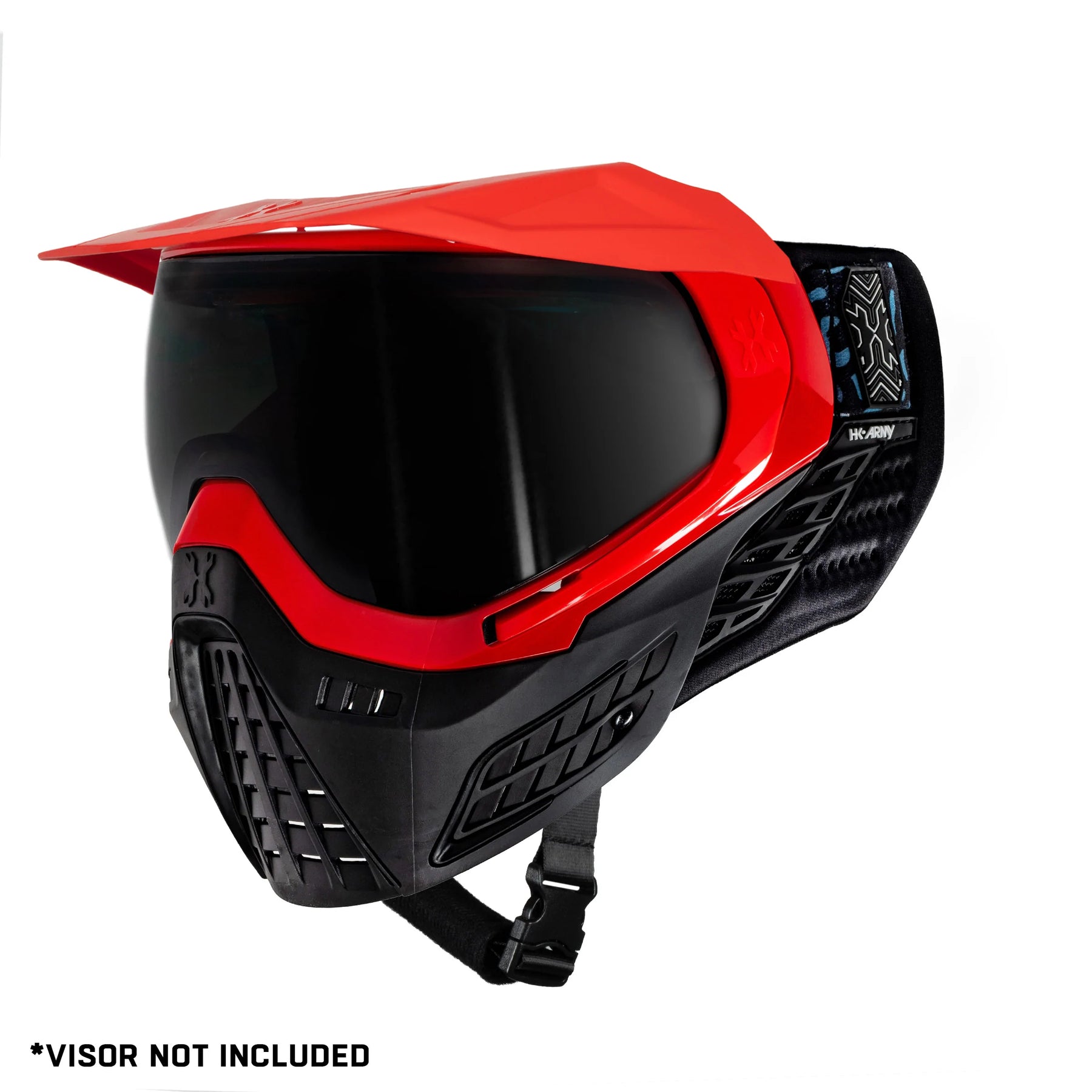 Klr Goggle Blackout Red (Red/Black) | Paintball Goggle | Mask | Hk Army