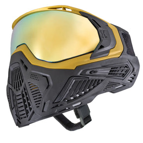 Slr Goggle - Midas (Gold/Black) Gold Lens | Paintball Goggle | Mask | Hk Army