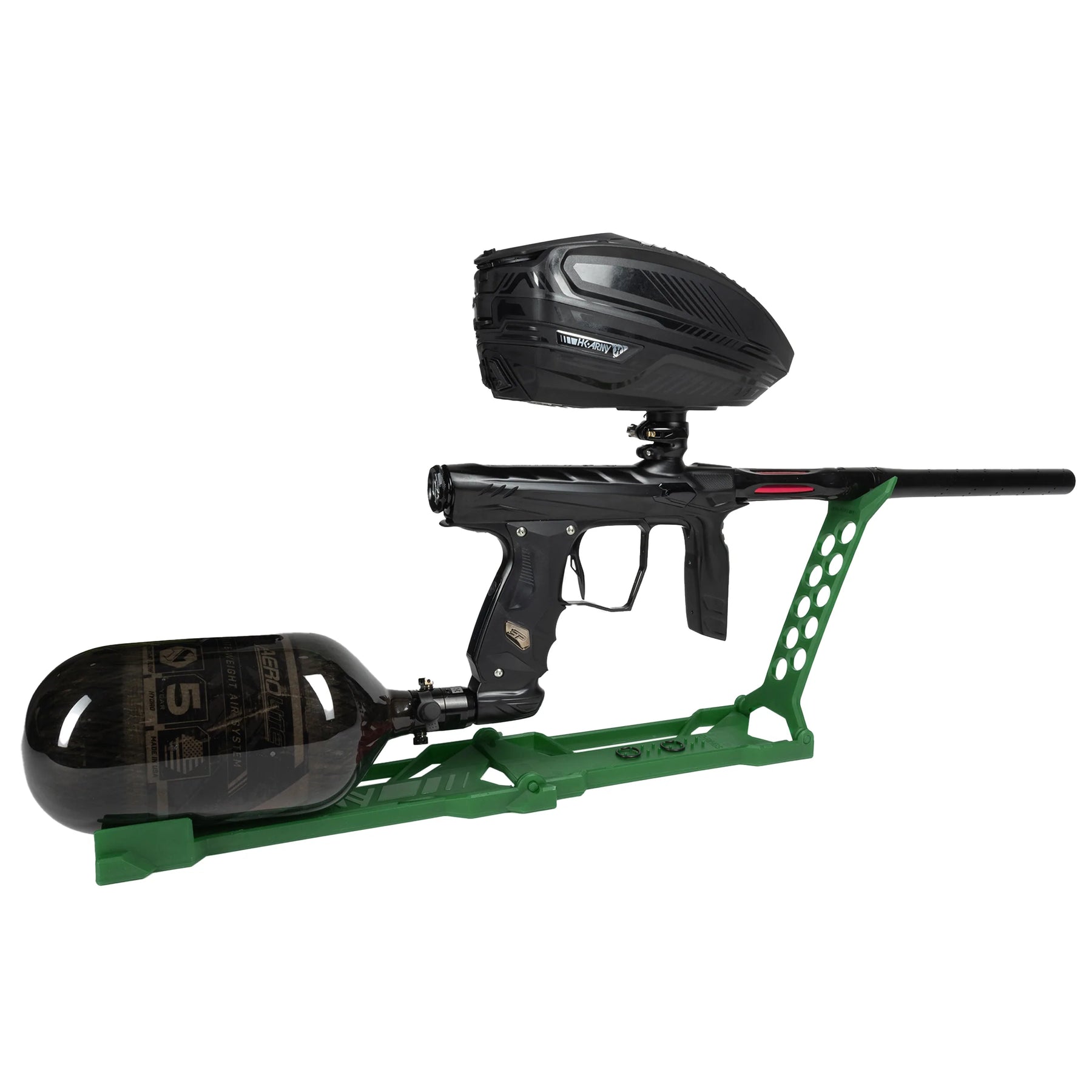Joint Folding Paintball Gun Stand - Green | Hk Army