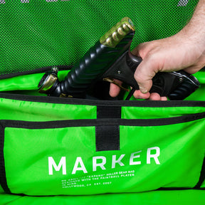 Expand 75L - Roller Gear Bag - Shroud Neon Green | Paintball Gear Bag | Hk Army