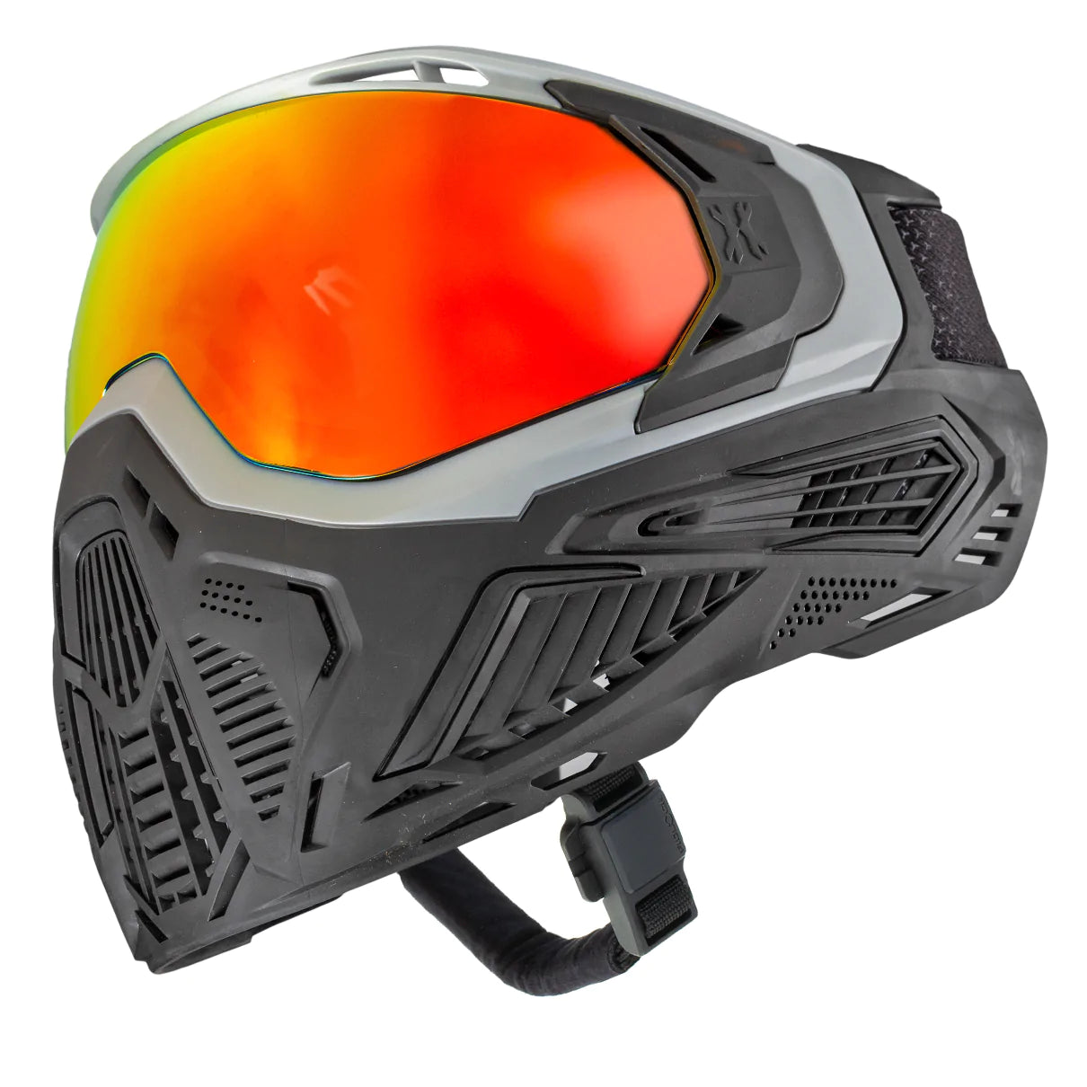 Slr Goggle - Solar (Silver/Black) Scorch Lens | Paintball Goggle | Mask | Hk Army