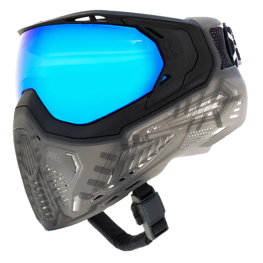 Slr Goggle - Currant (Black/Black/Smoke) Arctic Lens | Paintball Goggle | Mask | Hk Army