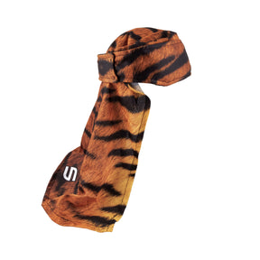 Headwrap, Orange Tiger | Paintball Headwrap | Social Paintball