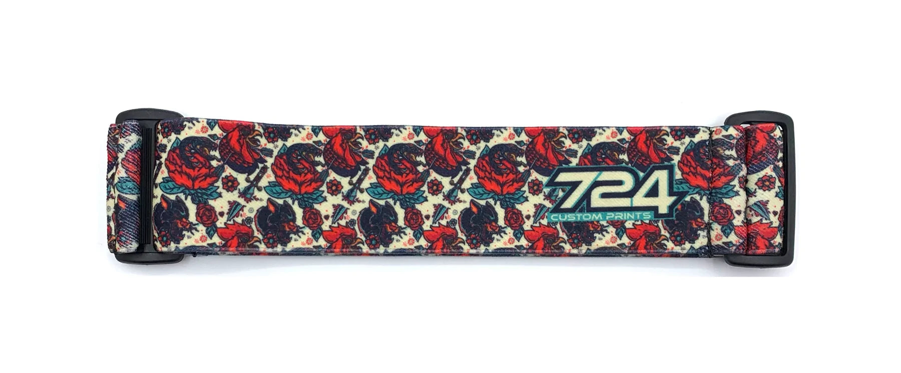 Paintball goggle strap