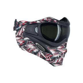 Vforce Se Grill Paintball Mask Goggle Spangled Anti-Hero W/ Smoke + Clear Lens