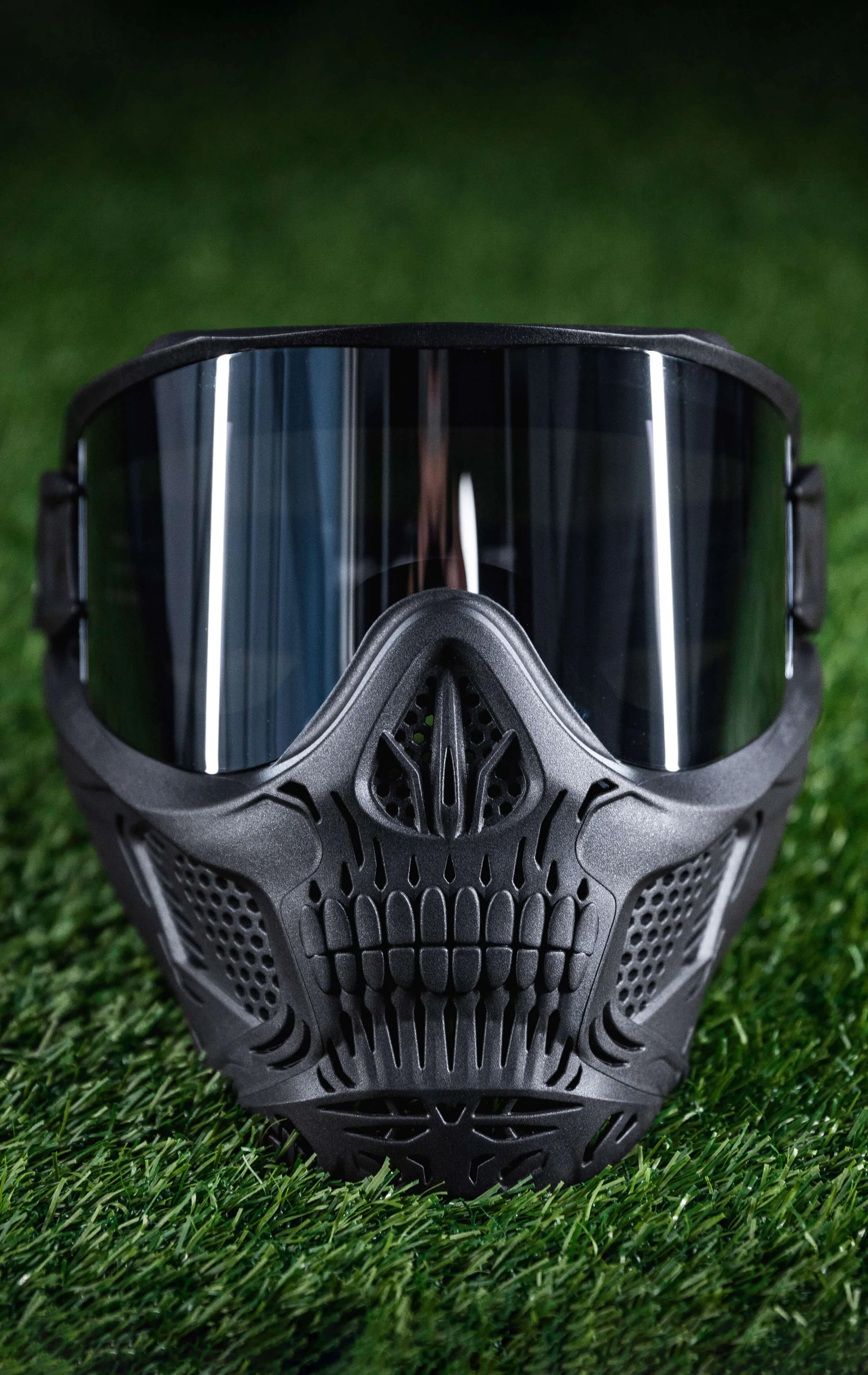 Hstl Skull Goggle "Punisher" - Black W/ Smoke Lens