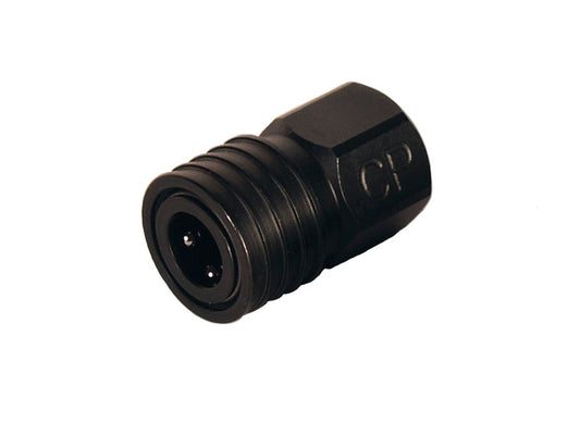 Quick Disconnect Coupler - Female - Black