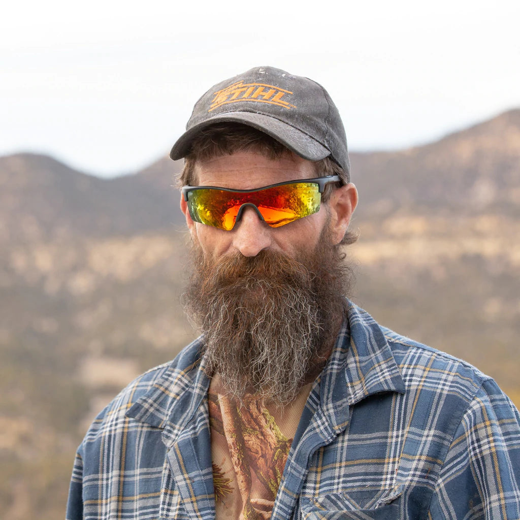 Virtue V Ballistic Sunglasses Black Fire