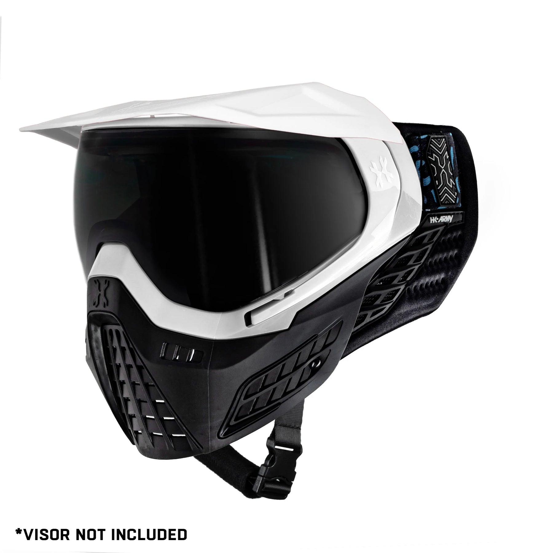 Klr Goggle Blackout White (White/Black) | Paintball Goggle | Mask | Hk Army