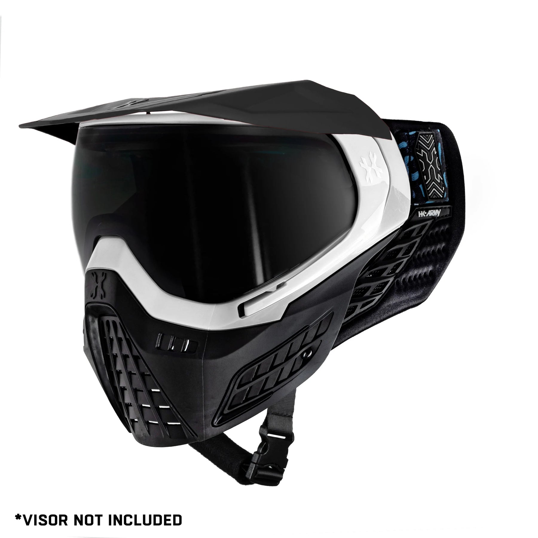 Klr Goggle Blackout White (White/Black) | Paintball Goggle | Mask | Hk Army