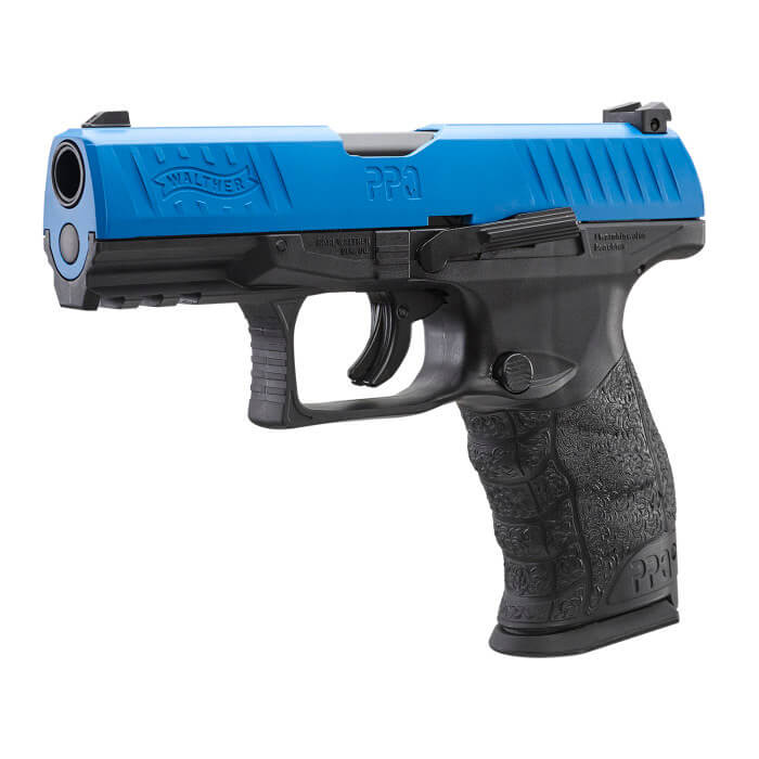 T4E Walther Ppq M2 Le Blue Training Marker Pistol .43 Cal Blue/Black | Buy Paintball Gun - Image 2