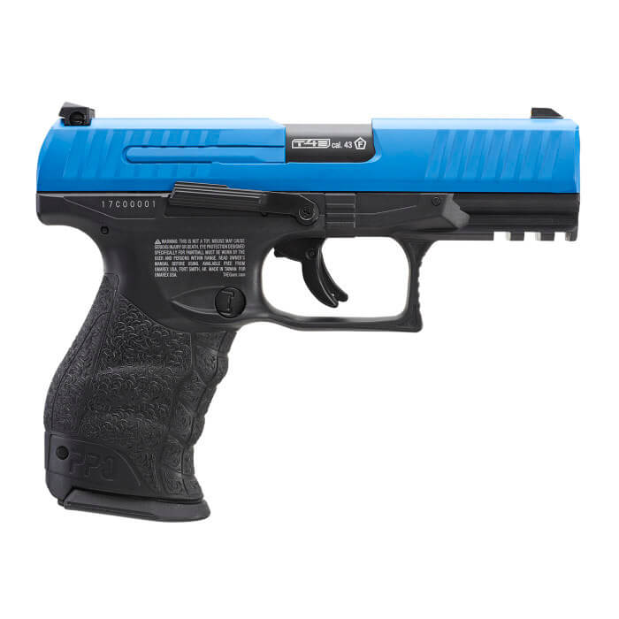 T4E Walther Ppq M2 Le Blue Training Marker Pistol .43 Cal Blue/Black | Buy Paintball Gun - Image 3