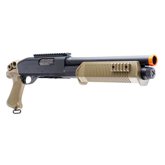 Tactical Force Tri-Shot Shotgun-6Mm-Black/Tan | Buy Umarex Airsoft Rifle - Image 3
