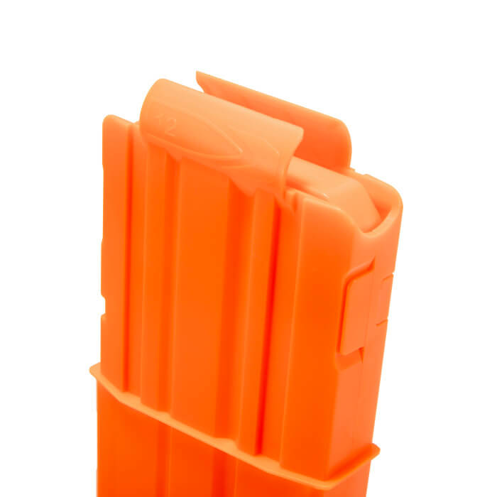 Rekt Opfour Extra Foam Dart 12-Round Magazine : Orange Color - Image 4