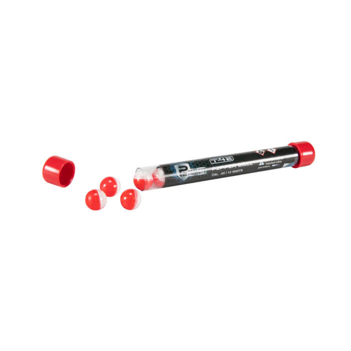 Pepper Ball Rounds .50 Cal Red/White 10 Count | Self Defense | P2P - Image 3