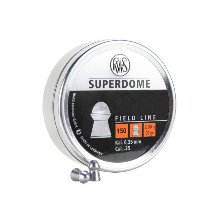 Rws Superdome .25 - 150Ct (Blister) | Buy Airgun Pellet Ammo - Image 4