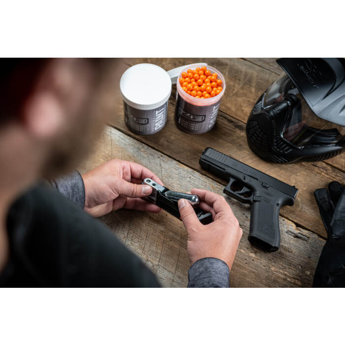 GLOCK G17 GEN 5 PAINTBALL GUN MARKER - .43 Cal PAINTBALL PISTOL - T4E GUNS | Buy Paintball Pistol - Image 9