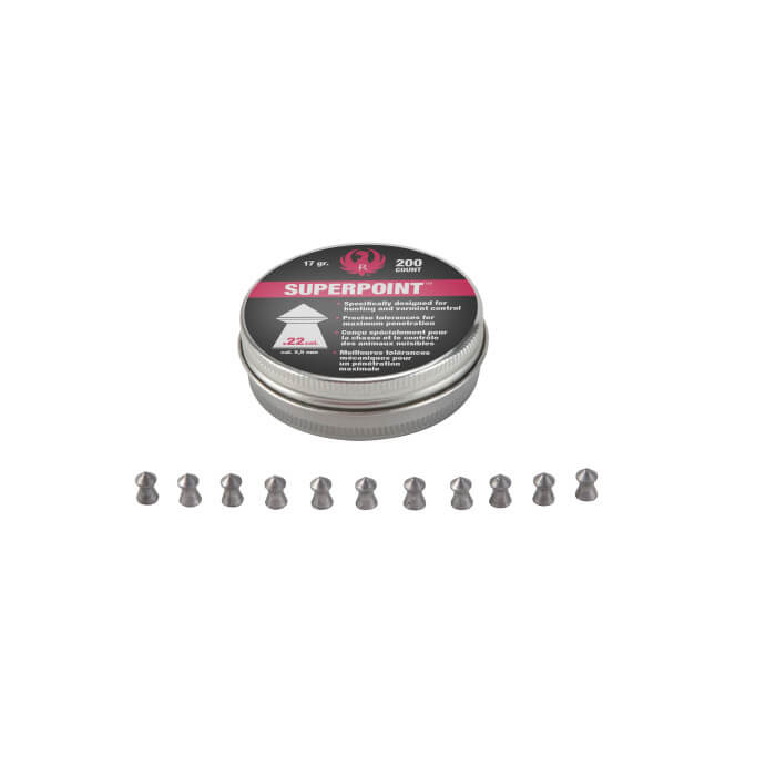 Ruger Impact .22 Pointed Lead Pellet 200 Ct | Buy Airgun Pellet Ammo - Image 3