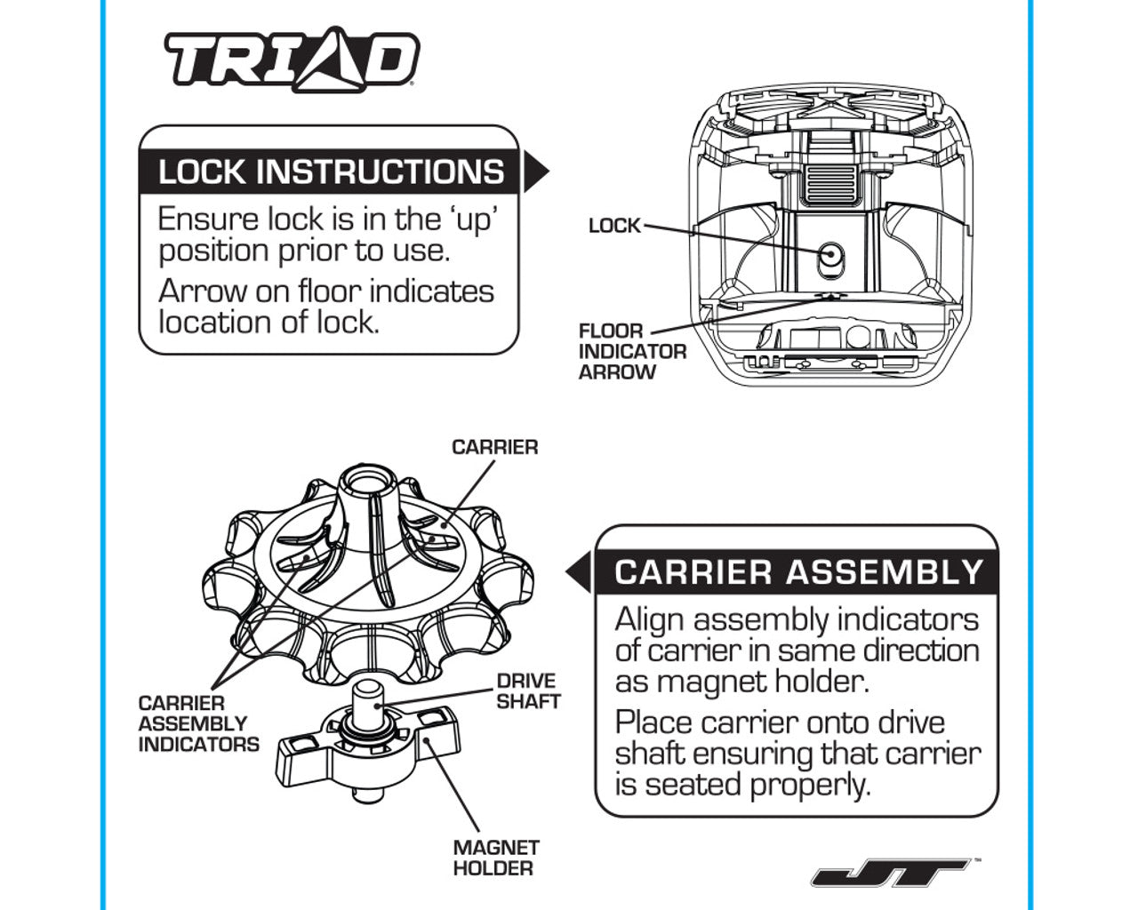 JT Triad Paintball Loader - Black/Black - Image 10