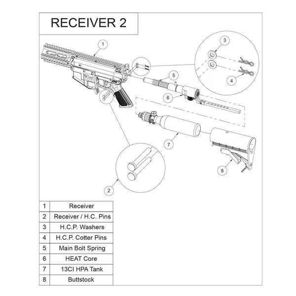 Marker Parts - Valken M17 HE Main O-ring #3-10 pack