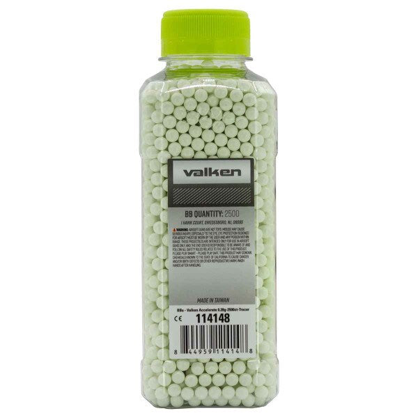 Valken Accelerate ProMatch 0.28g 2,500ct Tracer Airsoft BBs - Image 2