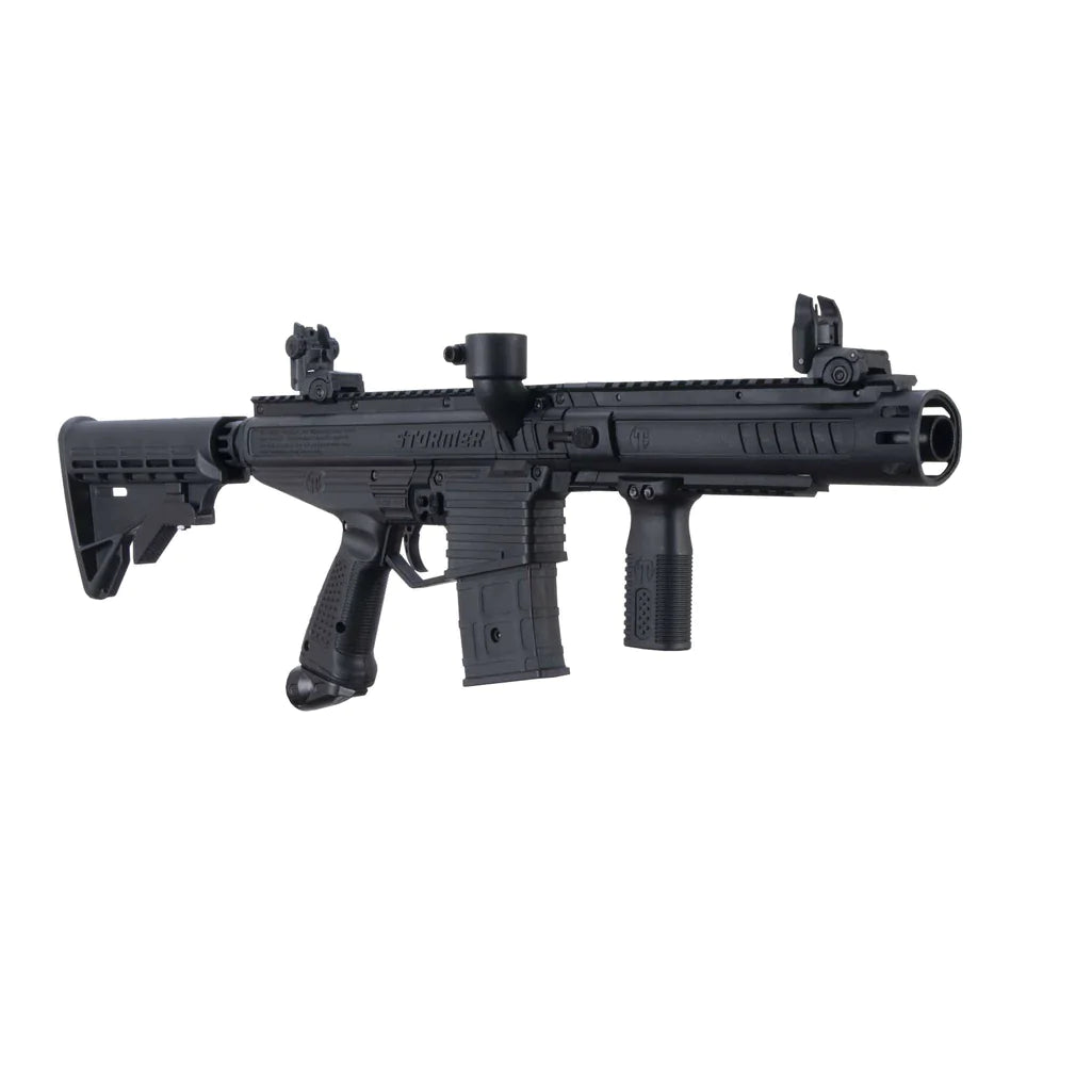 Tippmann Stormer Elite Dual Fed Paintball Marker Package - Image 9