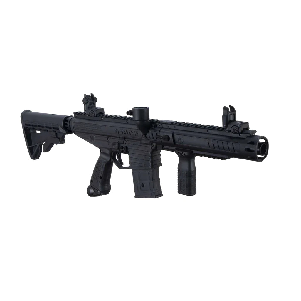 Tippmann Stormer Elite Dual Fed Paintball Marker Package - Image 7