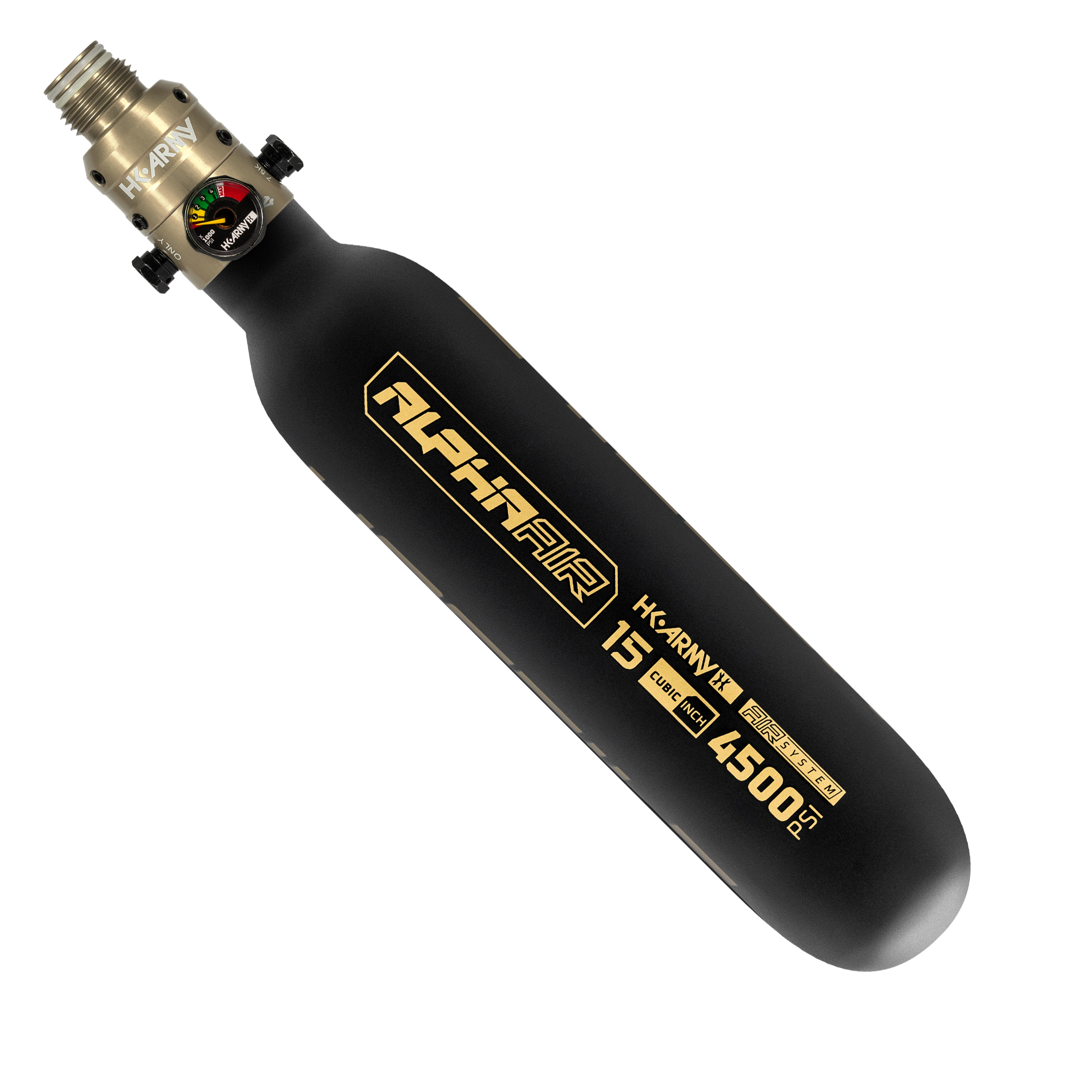 Alpha Air® - 15ci/4500psi GOLD PRO Air System - Hostile Prestige