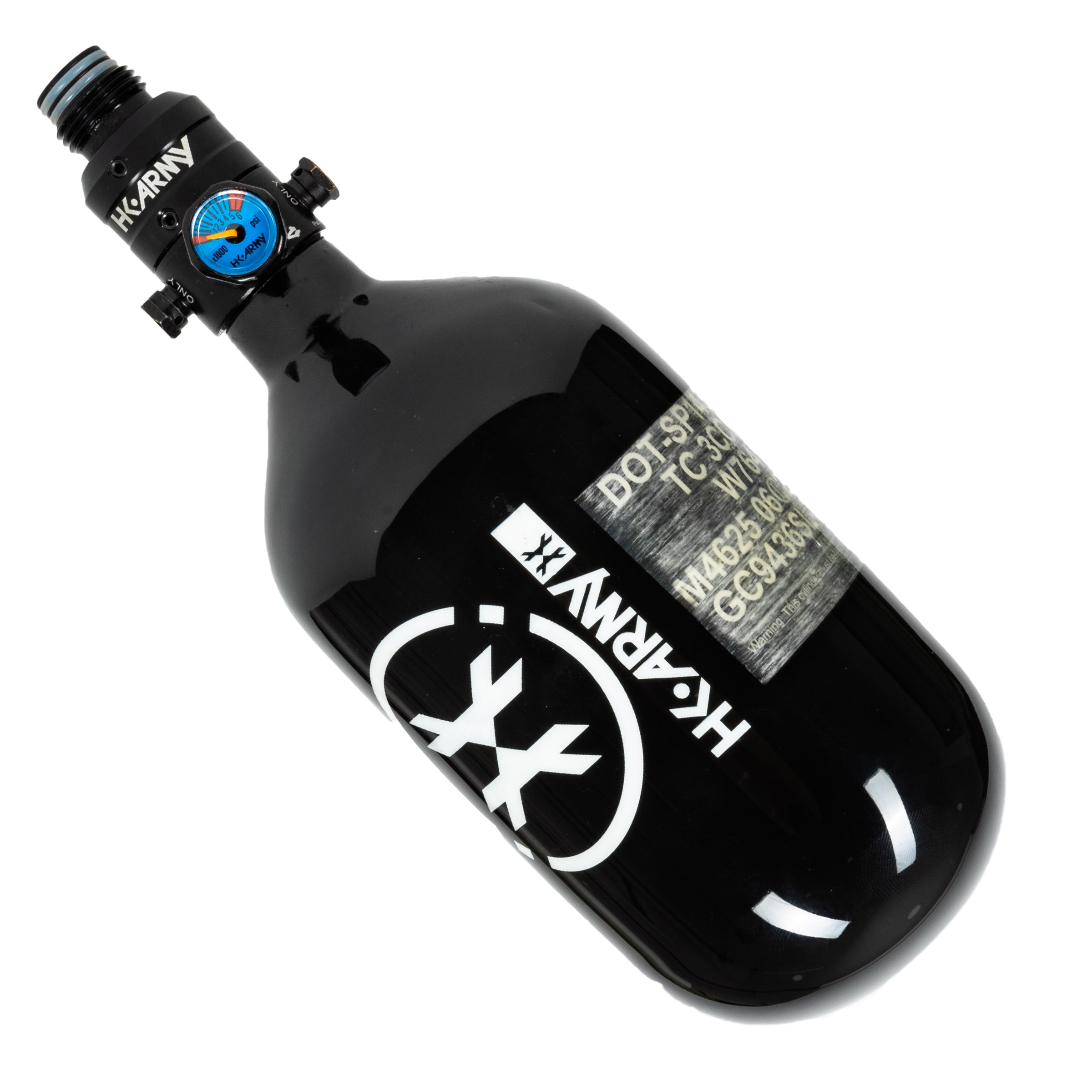 36ci / 4500psi Extra Lite Carbon Fiber Tank - PRO Reg - Black - Image 5