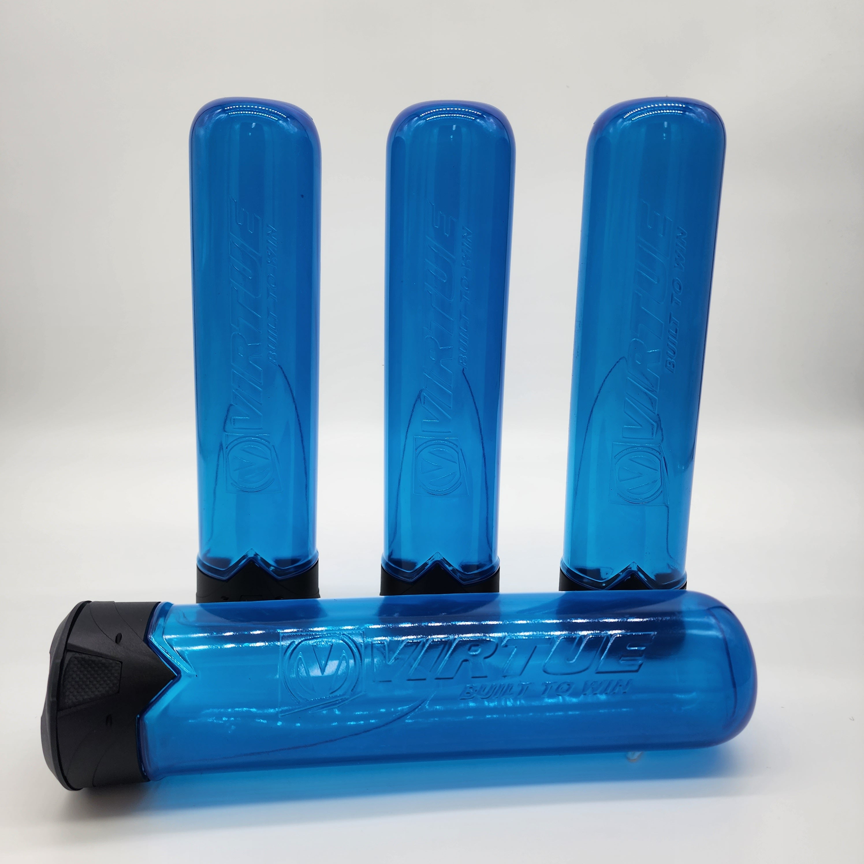 Virtue V2 Lock Lid 170 Round Pod 4-Pack - Cyan - Image 2