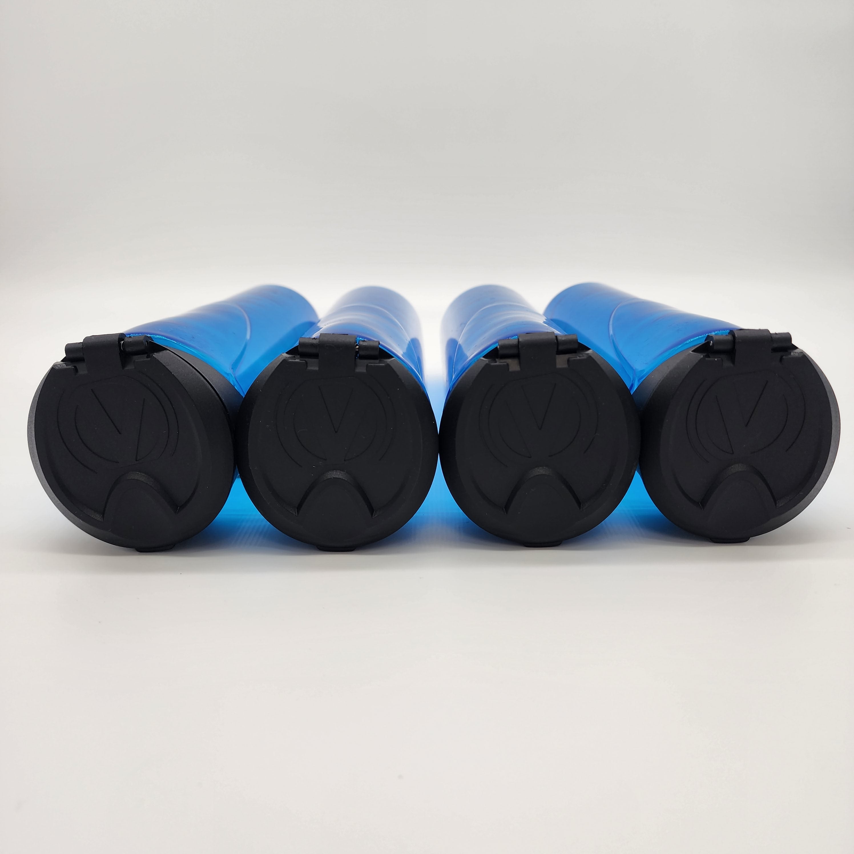 Virtue V2 Lock Lid 170 Round Pod 4-Pack - Cyan - Image 3
