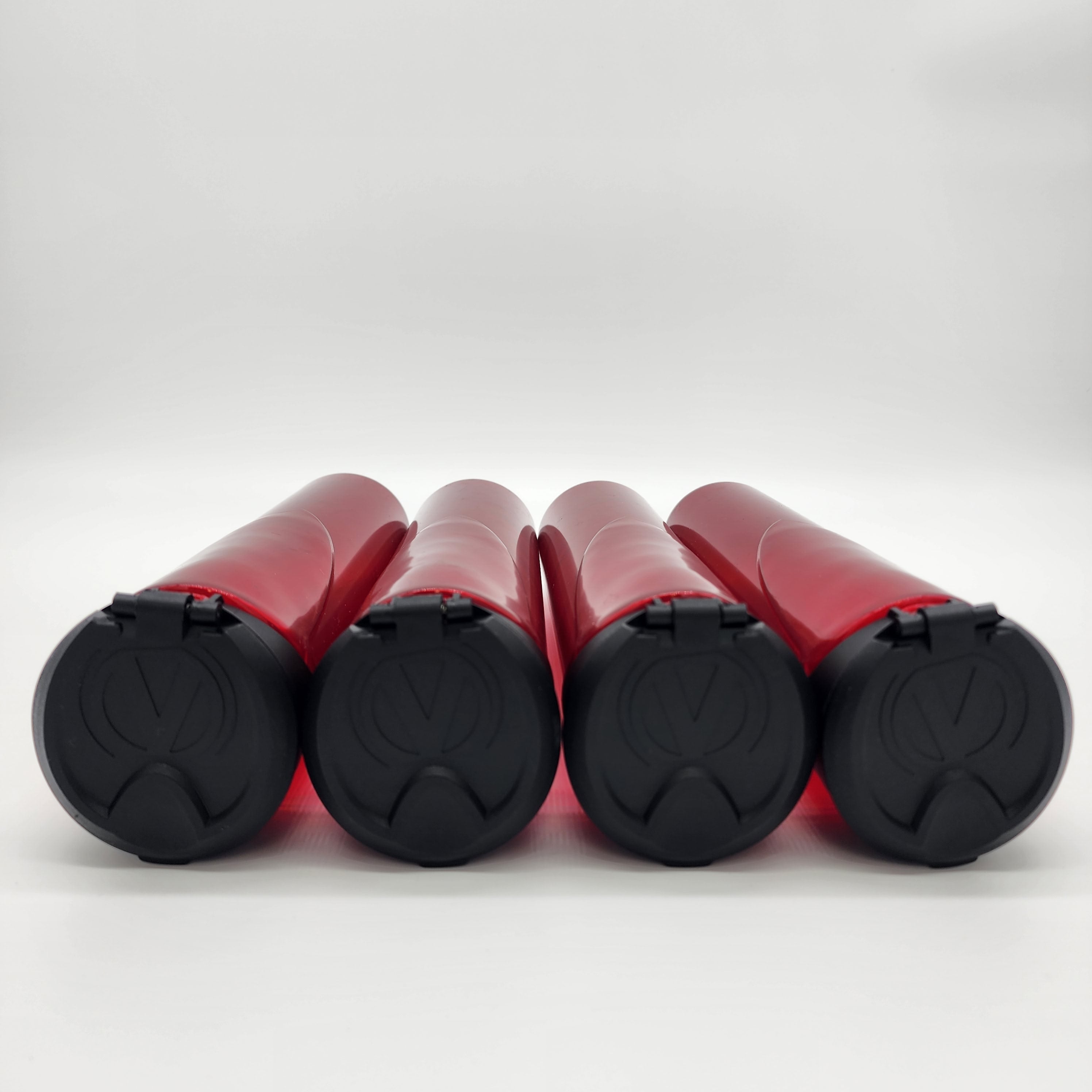 Virtue V2 Lock Lid 170 Round Pod 4-Pack - Red - Image 3
