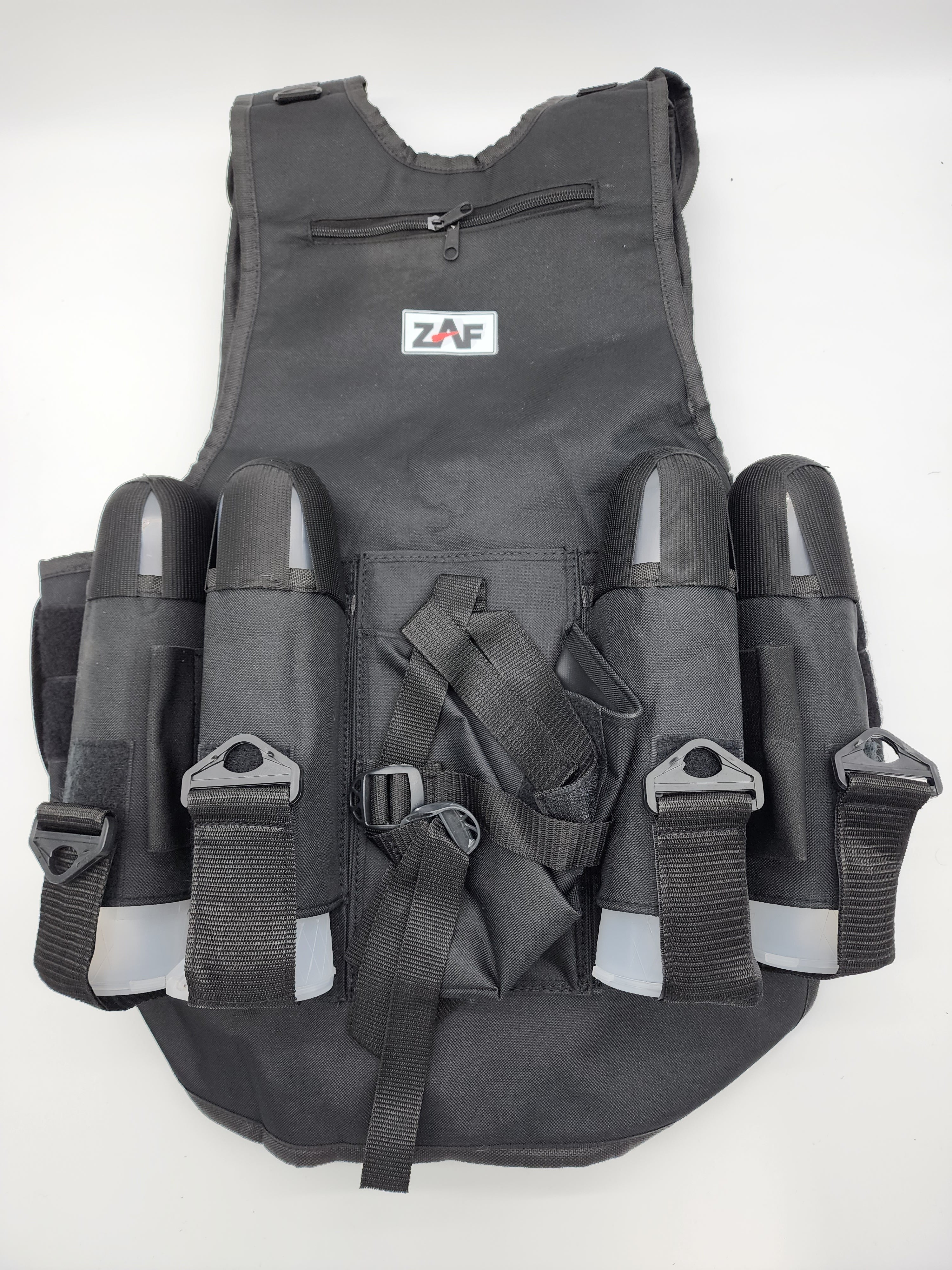 East Coast 11 Pod Harness / Tactical Vest | Fully Adjustable Fit | Black - Image 2